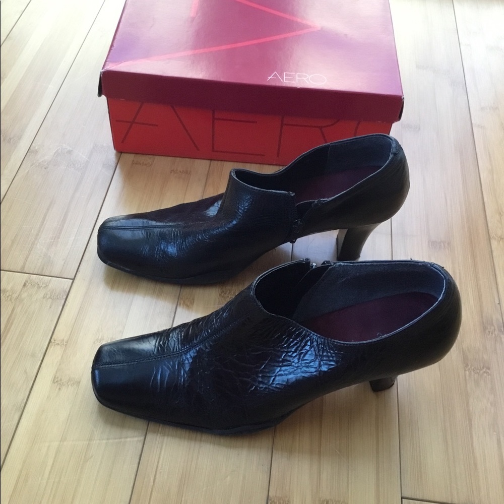 𝅺Aérosoles ankle booties black sz10 - Picture 3 of 5